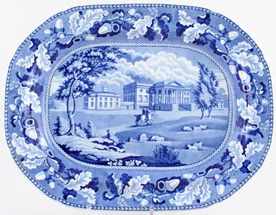 Meat Dish or Platter Gorhambury Hertfordshire c1825